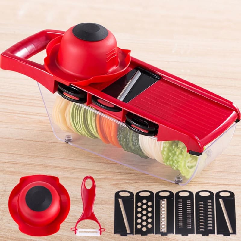 Fruit and Vegetable Cutter - Red